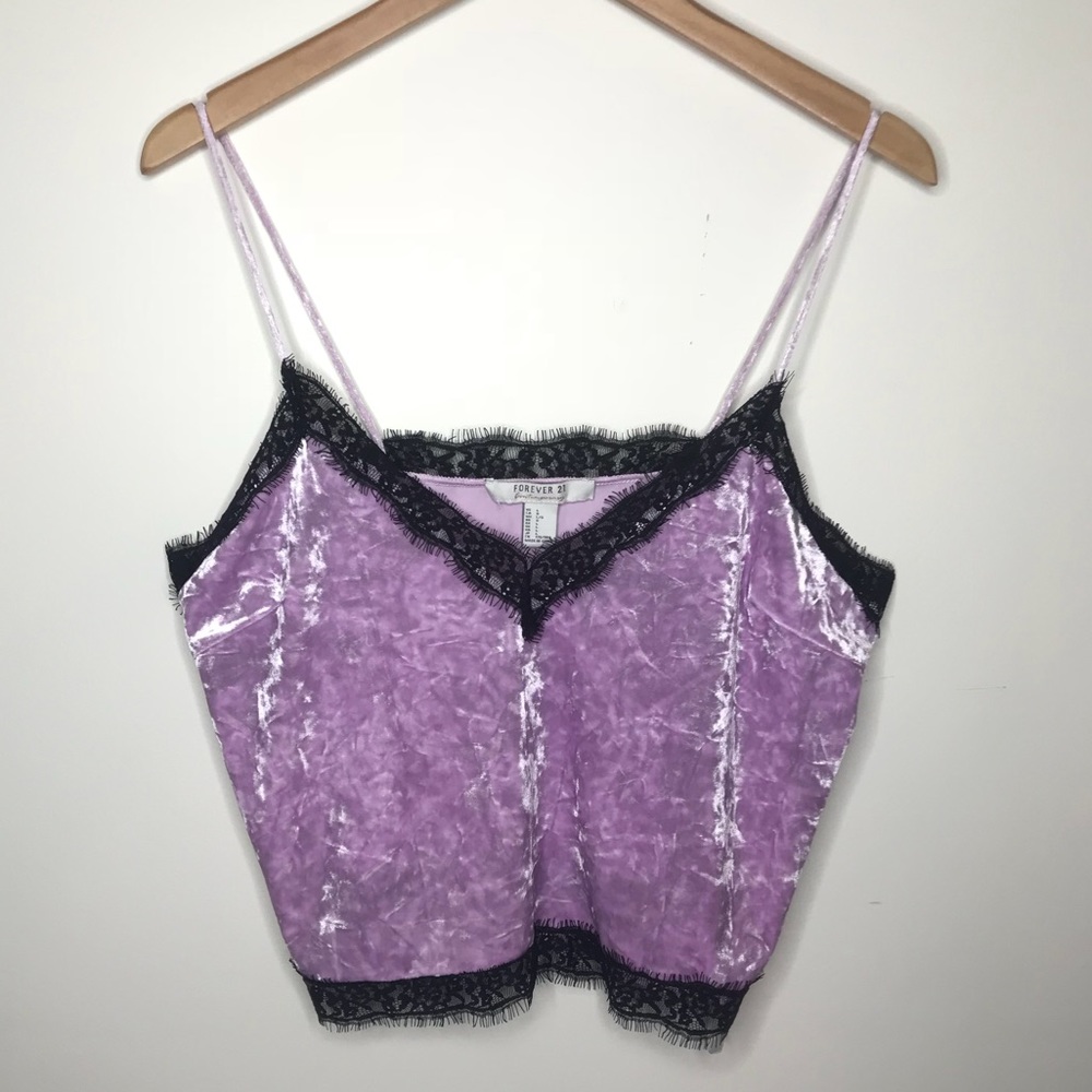 🎉5 for $25🎉 NWT Forever 21 Purple Top - Picture 1 of 6
